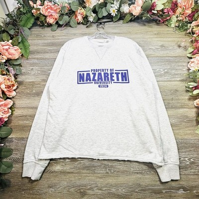 Nazareth University Sweatshirt Size Large Women Camp David Sweater College