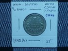 CB46: INDIA-British, 1/2 RUPEE, 1942 (b) 0.500 Silver, 0.0939 oz — photo 1