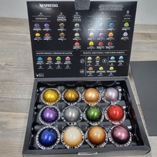 Nespresso Vertuo Vertuoline Variety Sampler Pack 12 Capsules Pods
