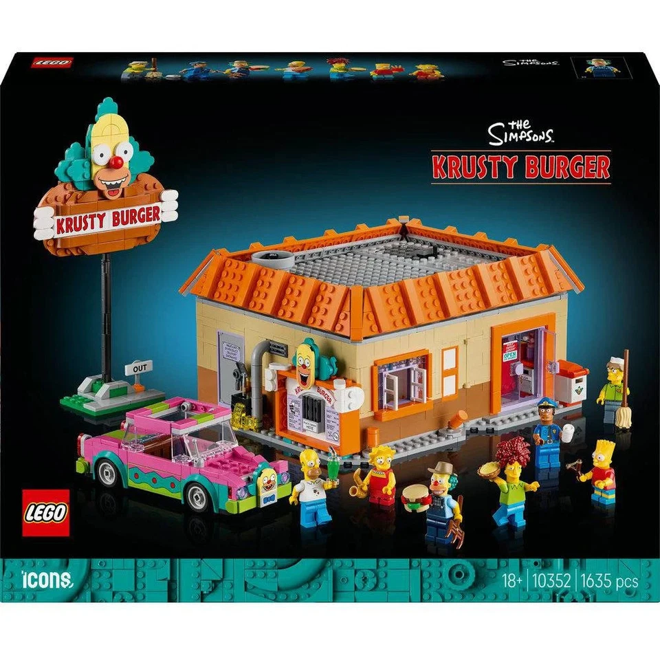 LEGO Icons 10352 The Simpsons: Krusty Burger, Foto 2 von 3