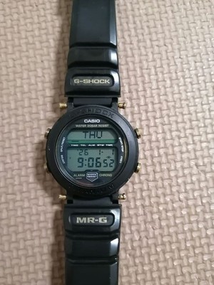 Casio G-Shock MR-G MRG-1 Black Titanium Uhr Getestet Top Zustand
