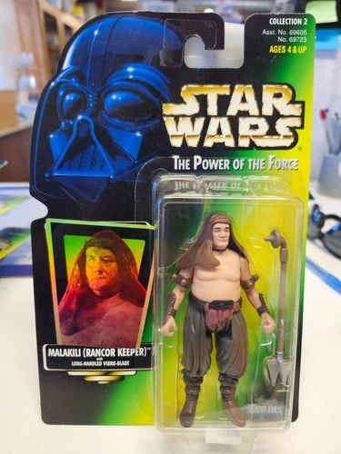 Star Wars The Power Of The Force Collection 2 Malakili (Rancor Keeper) Figure