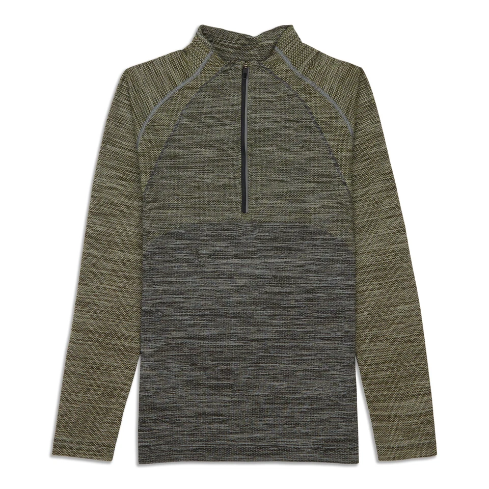 lululemon Men's Casual 1/2 Zip Pullover Size XS Green