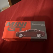 2022 Mini-GT 1:64 Overseas Edition: BENTLEY CONTINENTAL GT Speed Candy Red 420