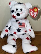 Ty Beanie Baby – Glory the Bear (1998, Excellent Condition!) 🇺🇸