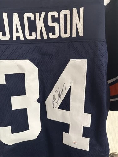 Bo Jackson Auburn Tigers Signed Football Jersey COA