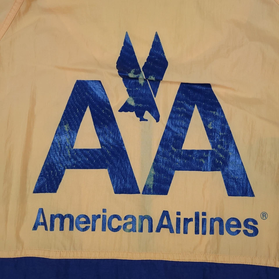 Chaqueta cortavientos vintage Chicago Marathon para hombre XL amarilla azul New Balance años 90 Foto 4 de 4