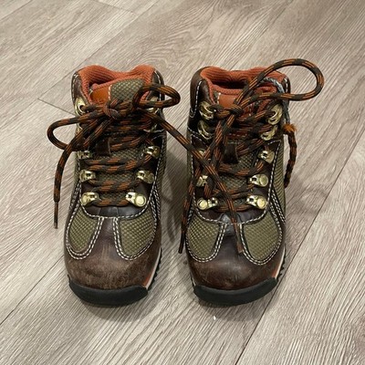 Timberland Boots Kids Toddlers 8 Field Hiking Waterproof Shoes 