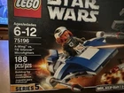Lego 75196 A-wing Vs. TIE Silencer Microfighters Brand New