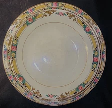 MOUNT CLEMENS - ROSEBUD Pattern Dish Set of 13 Fruit Bowls & Salad/Bread Plates