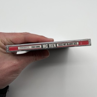KIZZMYBLACKAZZ [PA] by MC Ren (CD, 1992, Villain Entertainment