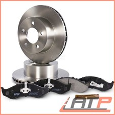 BRAKE DISCS + PADS FRONT VENTED VENTILATED Ø280 FOR JEEP CHEROKEE XJ 89-01