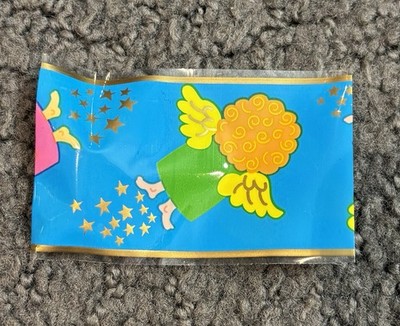 Vintage 1997 Schering Plough Healthcare Angel Easter Egg Wrap Blue