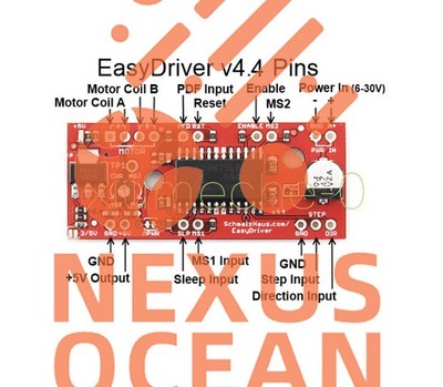 A3967 EasyDriver Shield Stepper Motor Driver Module V44 For Arduino 3D Printer M