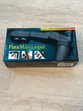 NEW Flex Massager Battery Op Personal Massage Device 3 Soothing Attachments