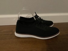 Cole Haan Original Grand Stitchlite Oxford Sneaker Shoes Black - Women's 6.5B