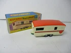 Matchbox Lesney Superfast SF57 Eccles Caravan- beige, ONE CHIP, box