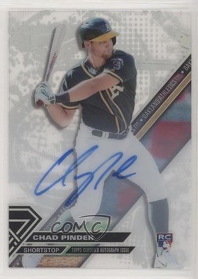 2017 Topps High Tek Auto Chad Pinder #HT-CP Auto g4i