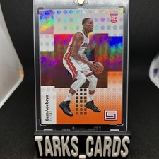 2017-18 Panini Status Bam Adebayo RC Rookie Card Heat 