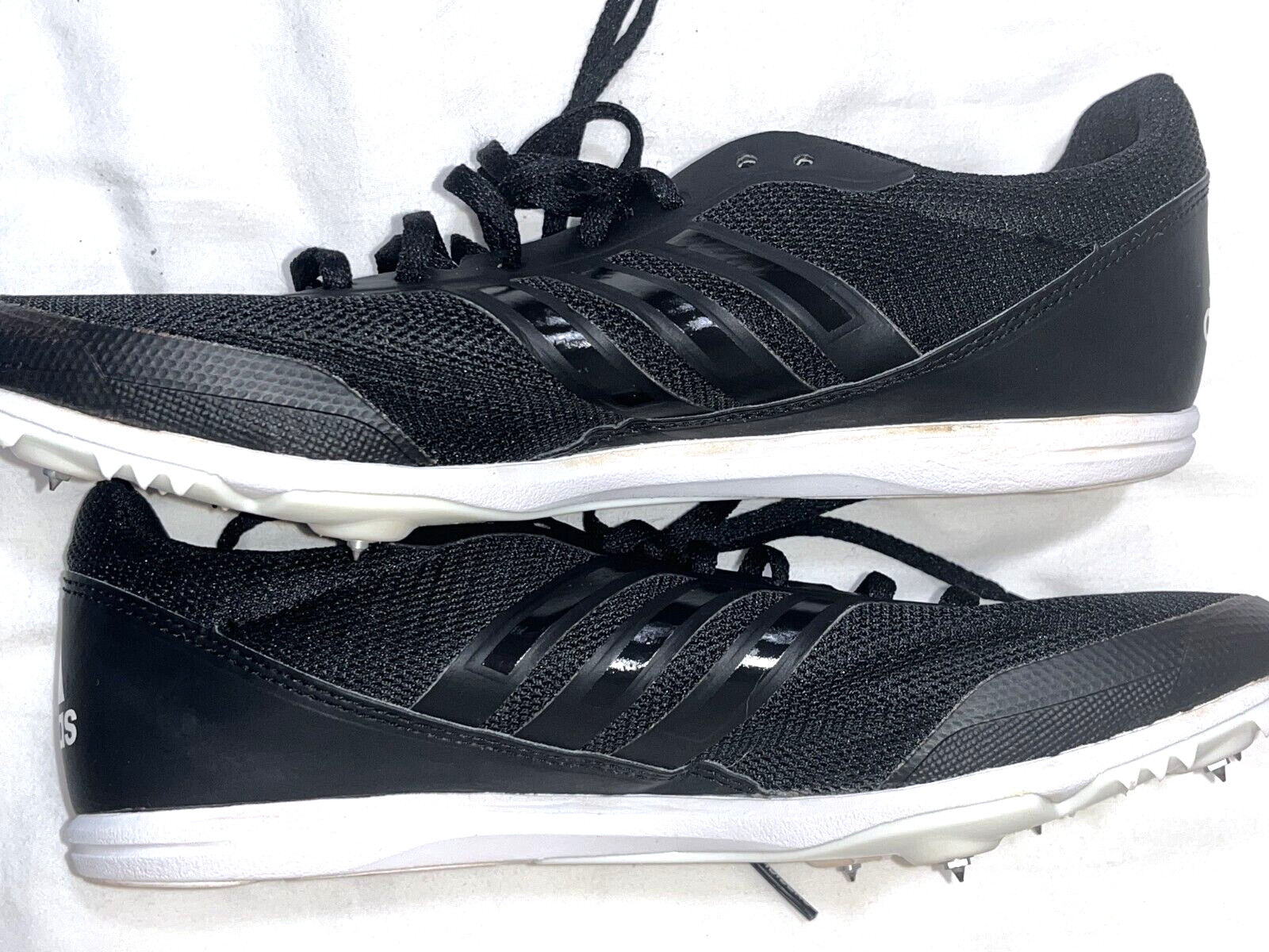 Adidas Distancestar Track and Field Shoes US Size Men 6.5 Black/White B37497 UK6 thumbnail 11