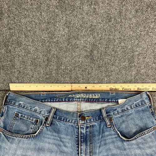 Old Navy Jeans Mens Size 38x30 Light Wash Straight Leg Denim Classic Fit Casual - Picture 8 of 11