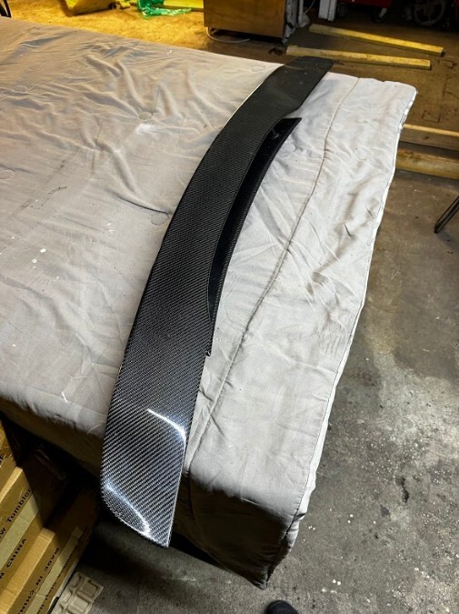 RW Carbon 2010-2015 Ferrari 458 Carbon Fiber Rear Wing fits 2010+ Ferrari 458