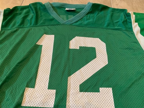 Joe Namath 12 New York Jets Starter Green & White Men's Jersey L Large 48 - Picture 3 of 5