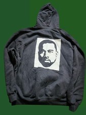 Mens XL Kanye West JESUS IS KING Double Sided Hoodie Distressed