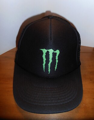 Monster Energy Foam SnapBack Trucker Hat Mesh
