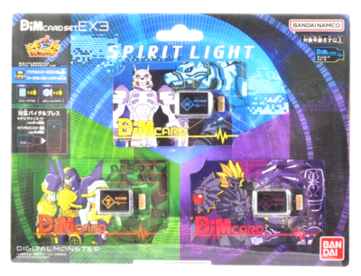 Digimon Frontier Vital Bracelet Dim Card Set EX3 Spirit Light