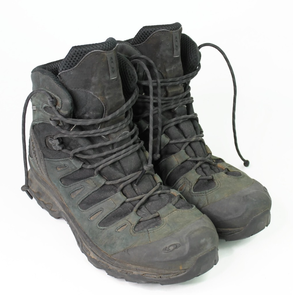 Stivali da trekking Salomon Quest 4D GTX da uomo taglia 14 Goretex impermeabili 643001