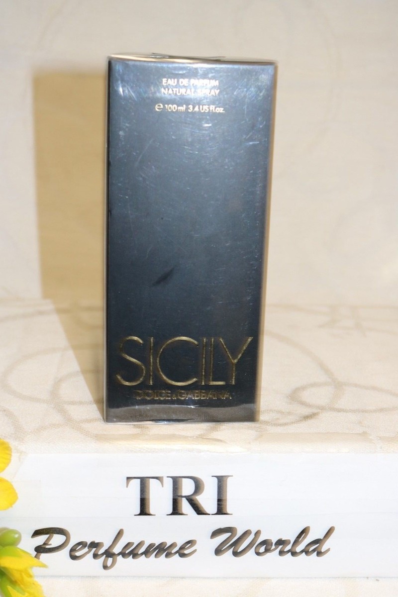 【生産終了品】Dolce & Gabbana SICILY 100ml Dolce & Gabbana Sicily Eau de Parfum for Women 100ml 3.4 fl