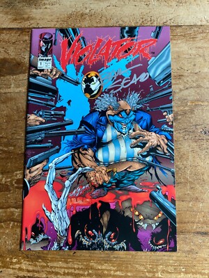 Violator #1  Image Comics 1994 Signed by BART SEARS 7