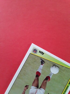 MARCO VAN BASTEN Ajax Amsterdam 1987 Original Football Rookie Card Monde EUR 39,99 - DE