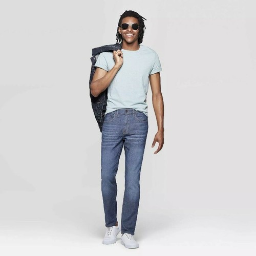 Goodfellow Mens Total Flex Slim Jeans 