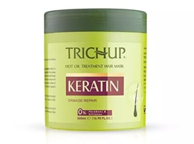 Keratin Hot Oil Treatment Hair Mask For Flexible, Strong & Manageable Hair - ...
