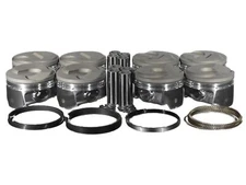 SILVOLITE STANDARD Pistons/8+Rings Set for 2014-2020 Chevy GMC GEN V L83 5.3L