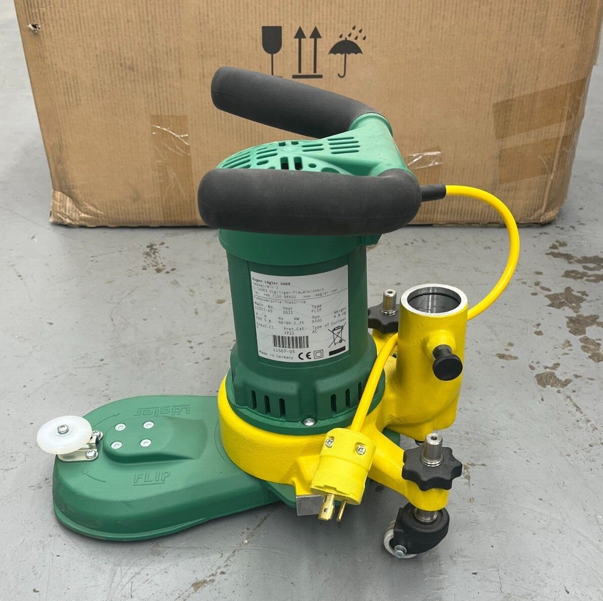 LAGLER FLIP EDGE / CORNER SANDING MACHINE eBay