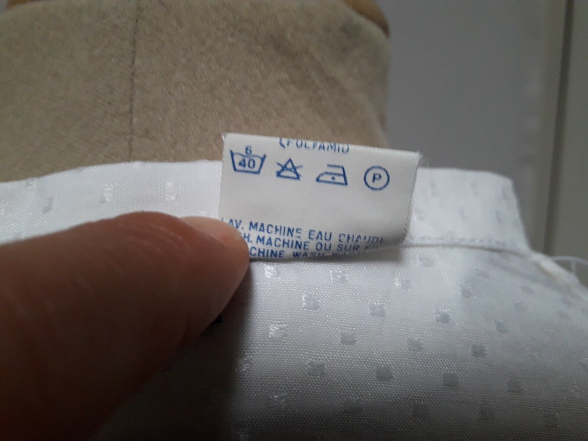 Chemisier Vintage Daniel Hechter Taille 40/M - Blanc - Années 90 - Très Bon État