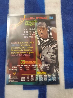 1994-95 Topps Stadium Club - 1st Day Issue #32 Shaquille O'Neal | eBay