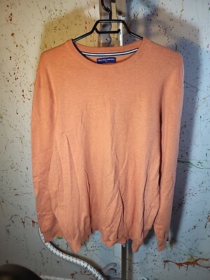 Miller & Monroe Men Salmon Pink Sweater Size 2XL