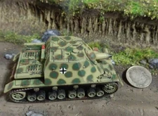 1/72 World War II German Grizzly Tank Model
