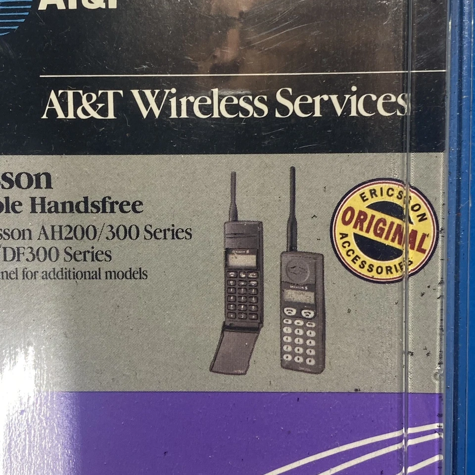 Ericsson Portable Handsfree LEEL559 For AH200 / Pro DH300 / DF300 Etc 1996 Vtg - Image 4 of 4