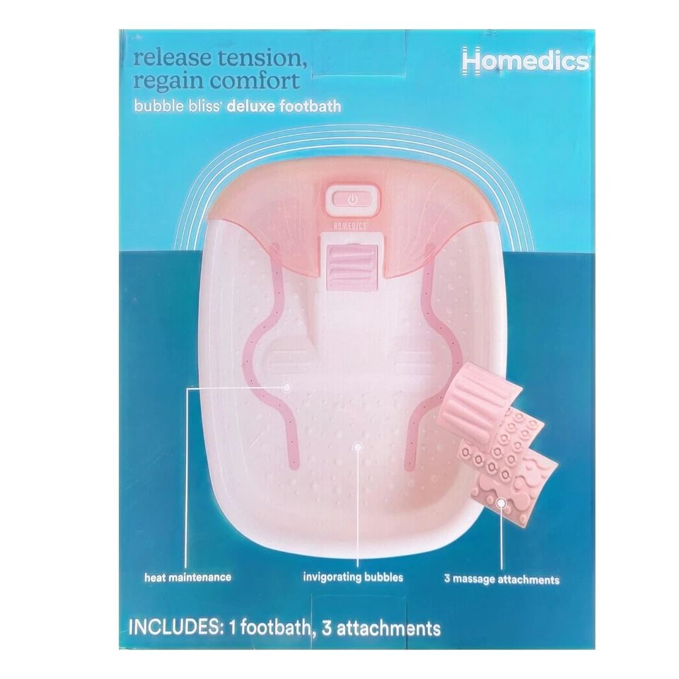 Masajeador de baño spa de pies hidroterapia de lujo portátil pedicura bañera de hidromasaje NUEVO Foto 4 de 4