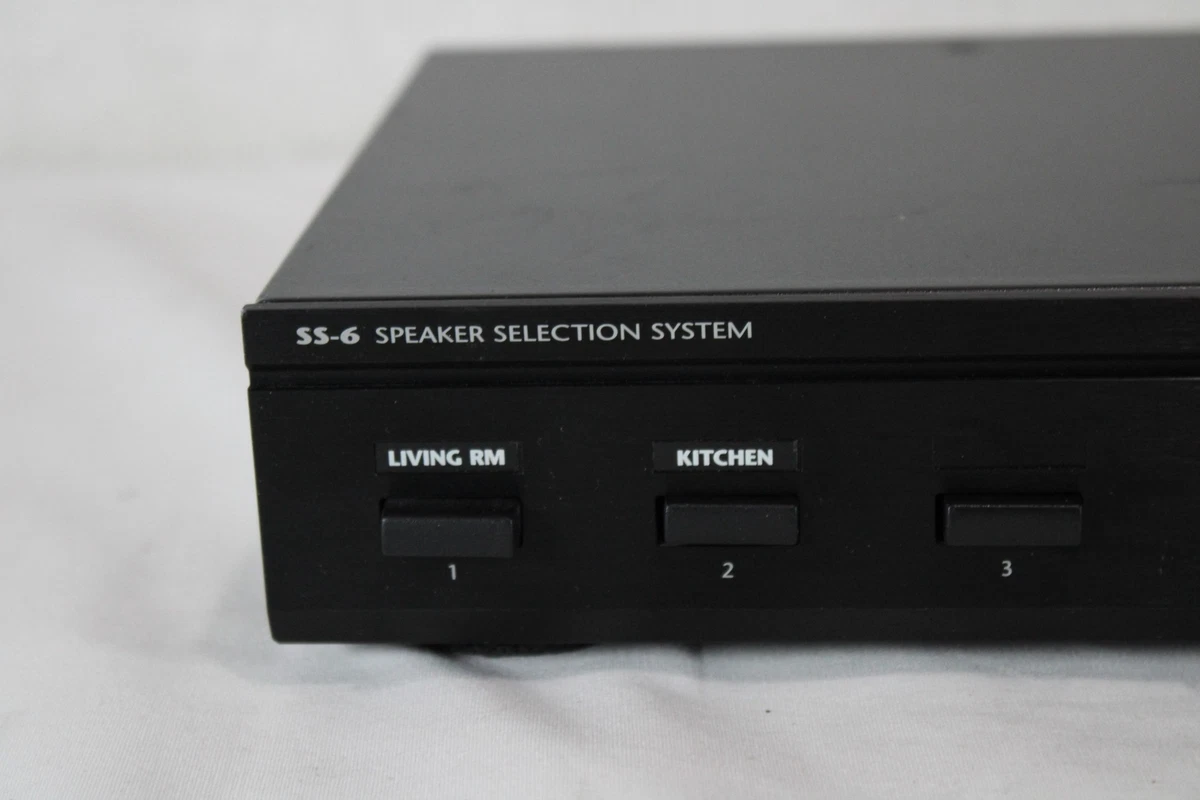 Niles hotsell speaker switch