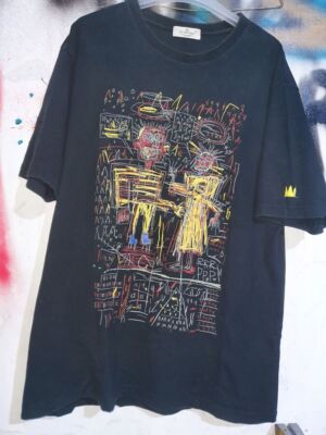 Jean-Michel Basquiat Art Short Sleeve Black Unisex Tshirt Men Women KH12649