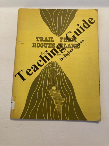 Trail From Rogues Island and Teacher Guide Edith Lawrence Jacqueline Durham 1969 - Picture 7 of 15