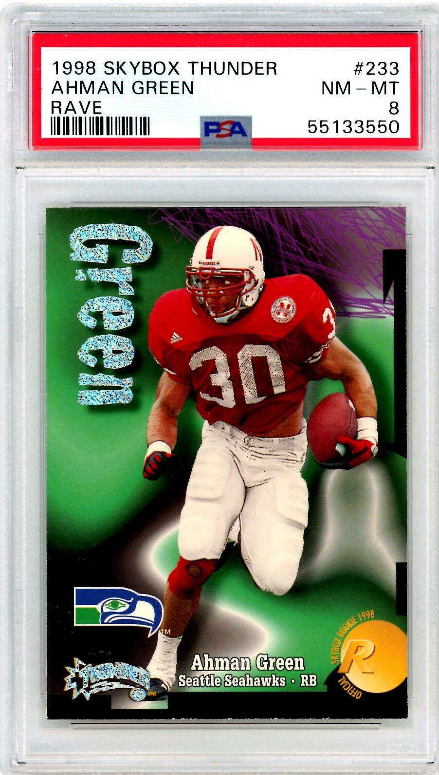 Ahman Green Skybox Thunder #233 Rave