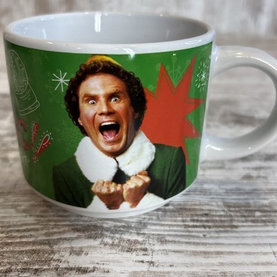 BUDDY THE ELF WILL FERRELL 12 OZ COFFEE MUG CUP COLLECTIBLE NEW NOVELTY 