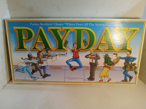 Vintage 1994 Payday Board Game By Parker Brothers~ Complete